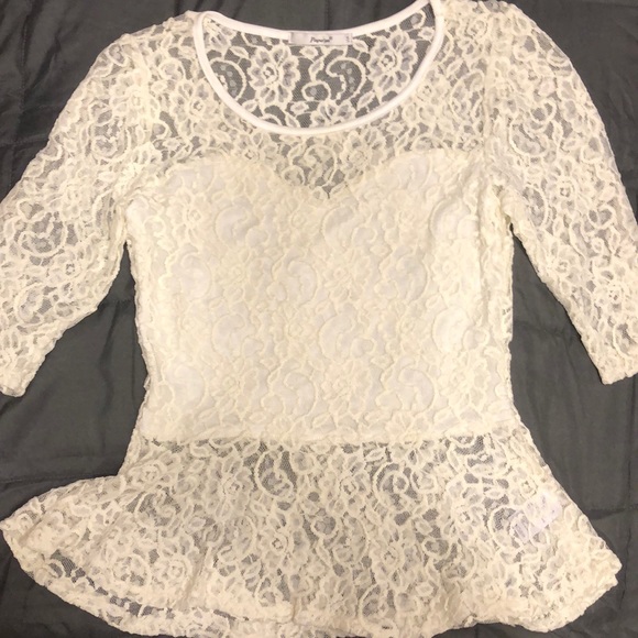 Papaya Tops - Lace Blouse